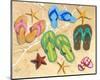 Flip Flop Family-Scott Westmoreland-Mounted Art Print