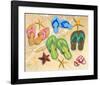 Flip Flop Family-Scott Westmoreland-Framed Art Print