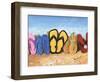 Flip Flop Fence-Scott Westmoreland-Framed Art Print