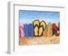 Flip Flop Fence-Scott Westmoreland-Framed Art Print