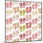 Flip Flop Mania-Andi Metz-Mounted Art Print