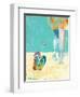 Flip Flops on the Beach-Pamela K. Beer-Framed Art Print