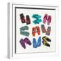 Flip Flops-Jenny Frean-Framed Giclee Print