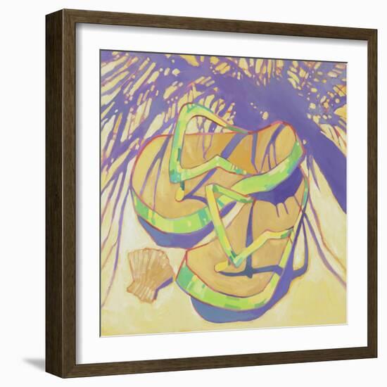 FlipFlops 2-Darrell Hill-Framed Giclee Print