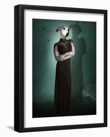 Flipopia-Lynne Davies-Framed Photographic Print