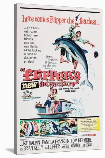 Flipper's New Adventure (aka Flipper and the Pirates)-null-Stretched Canvas