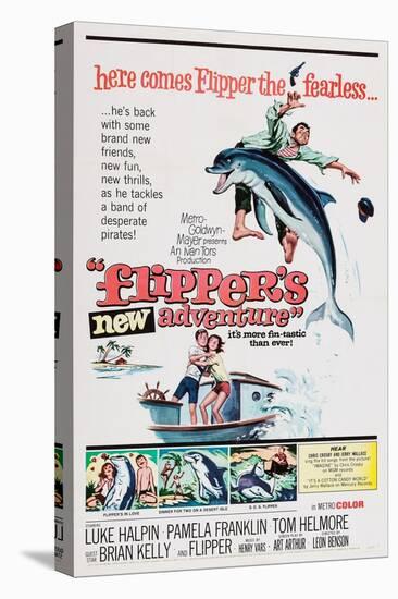 Flipper's New Adventure (aka Flipper and the Pirates)-null-Stretched Canvas