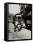 Flipping Cars-Lewis Wickes Hine-Framed Stretched Canvas