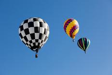 Colorful Hot Air Balloons on a Sunny Day-flippo-Photographic Print