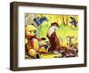 Fliptail the Otter-Bert Felstead-Framed Giclee Print