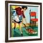 Fliptail the Otter-Bert Felstead-Framed Giclee Print