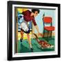 Fliptail the Otter-Bert Felstead-Framed Giclee Print