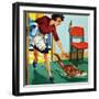 Fliptail the Otter-Bert Felstead-Framed Giclee Print