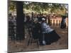 Fliration, Hyde Park-Giuseppe De Nittis-Mounted Giclee Print