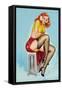 Flirt Magazine; Chilly-Peter Driben-Framed Stretched Canvas