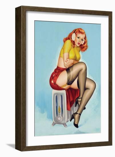 Flirt Magazine; Chilly-Peter Driben-Framed Art Print