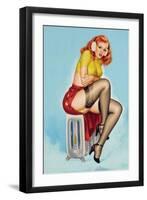 Flirt Magazine; Chilly-Peter Driben-Framed Art Print