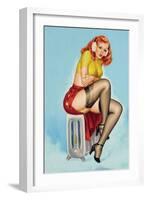 Flirt Magazine; Chilly-Peter Driben-Framed Art Print