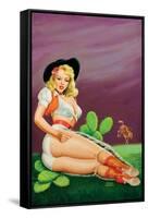 Flirt Magazine; Fallin' on the Cactus-Peter Driben-Framed Stretched Canvas
