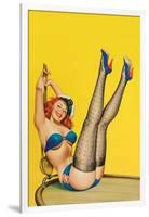 Flirt Magazine; Sailor Girl-Peter Driben-Framed Art Print