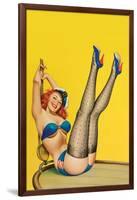 Flirt Magazine; Sailor Girl-Peter Driben-Framed Art Print