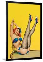 Flirt Magazine; Sailor Girl-Peter Driben-Framed Art Print