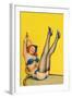 Flirt Magazine; Sailor Girl-Peter Driben-Framed Art Print