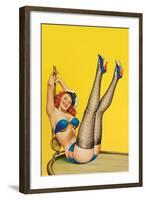 Flirt Magazine; Sailor Girl-Peter Driben-Framed Art Print