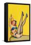 Flirt Magazine; Sailor Girl-Peter Driben-Framed Stretched Canvas