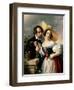 Flirtation, 1841-Miklos Barabas-Framed Giclee Print