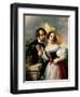 Flirtation, 1841-Miklos Barabas-Framed Giclee Print