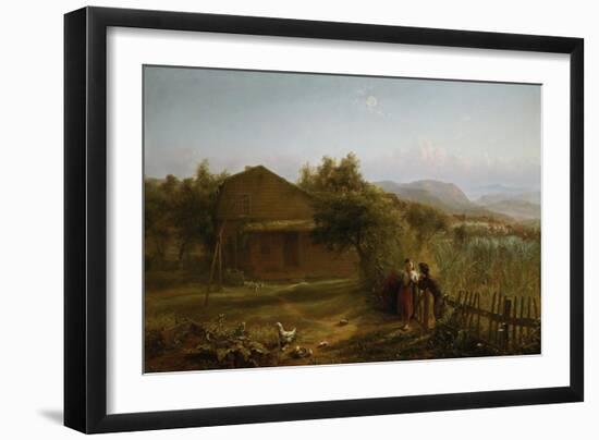 Flirtation, 1875-David Gilmour Blythe-Framed Giclee Print