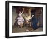 Flirtation, 1885-John Francis Rigaud-Framed Giclee Print