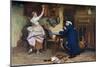 Flirtation, 1885-John Seymour Lucas-Mounted Giclee Print