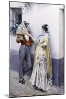 Flirtation, 1885-Anders Leonard Zorn-Mounted Giclee Print