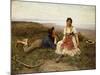 Flirtation, 1887-Eugen Von Blaas-Mounted Giclee Print