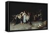 Flirtation at the Feast-Publio de Tommasi-Framed Stretched Canvas