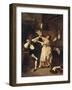 Flirtation in the Kitchen, 1877-Charles Desire Hue-Framed Giclee Print