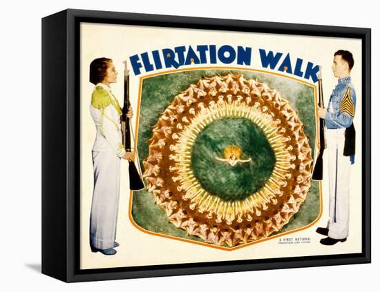 Flirtation Walk, Ruby Keeler, Dick Powell, 1934-null-Framed Stretched Canvas