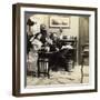 Flirtation-Underwood & Underwood-Framed Photographic Print