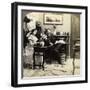 Flirtation-Underwood & Underwood-Framed Photographic Print