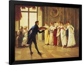 Flirtation-Henry Gillard Glindoni-Framed Giclee Print