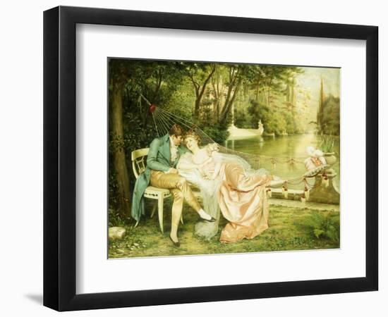 Flirtation-Joseph Frederic Soulacroix-Framed Premium Giclee Print