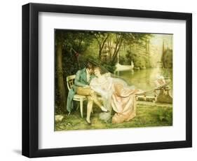 Flirtation-Joseph Frederic Soulacroix-Framed Premium Giclee Print