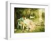 Flirtation-Joseph Frederic Soulacroix-Framed Premium Giclee Print