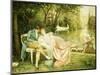 Flirtation-Joseph Frederic Soulacroix-Mounted Premium Giclee Print