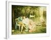 Flirtation-Joseph Frederic Soulacroix-Framed Giclee Print