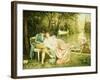 Flirtation-Joseph Frederic Soulacroix-Framed Giclee Print