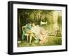 Flirtation-Joseph Frederic Soulacroix-Framed Giclee Print