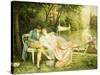 Flirtation-Joseph Frederic Soulacroix-Stretched Canvas